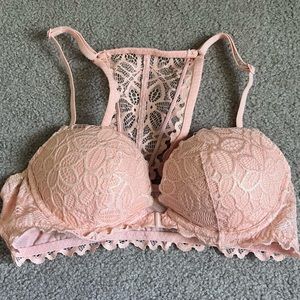 VICTORIA’S SECRET PINK LACEY RACERBACK BRA